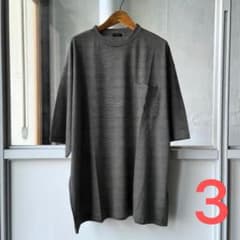 極美品】COMOLI コモリサマーウール 半袖Tシャツ 3 BORDER - メルカリ