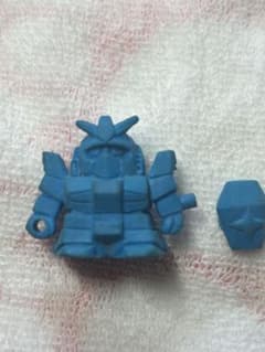 ガン消しパーツ特大大農丸ブルークリアSDガンダム消しゴム| Buyee日本