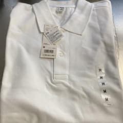 UNIQLO ドライカノコポロシャツ 半袖 白 M 新品のサムネイル