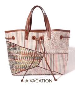 A VACATION MARINE パッチワーク2wayトートバッグ A VACATION MARINE パッチワーク2wayトートバッグ - メルカリ