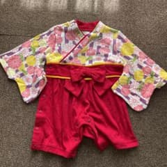 袴ロンパース 女の子 70のサムネイル