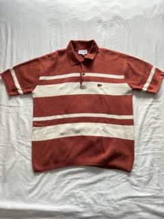 【LACOSTE】ウォッシュドニットポロシャツのサムネイル