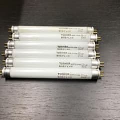 東芝 昼光色 小型 蛍光灯 FL4D 6本セットのサムネイル