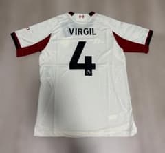 25/26 リヴァプール Away ユニフォーム VAN DIJK XLサイズ - メルカリ
