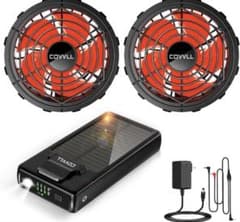 28V 高出力 30000mAh 大容量 ファン バッテリーセット 熱中症対策