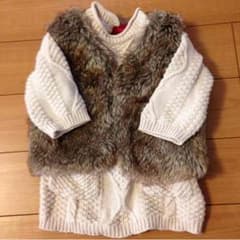 ベスト付きワンピースのサムネイル