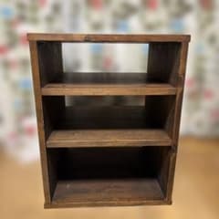 木製デッキ☆オーディオラック☆ハンドメイド☆重厚 木製デッキ☆オーディオラック☆ハンドメイド☆重厚 | Mercari