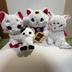 AMUSE 福招き猫のニャン吉 はんにゃりこねこ ちょコンときつね セットのサムネイル