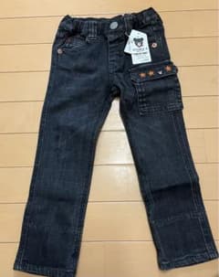 新品未使用 ミキハウス ダブルビー 100 デニムパンツのサムネイル