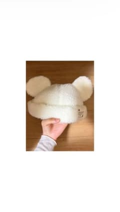 ディズニー ボア ファンキャップ ホワイトのサムネイル