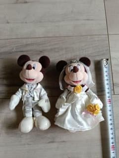 ミッキー＆ミニー ウェディング ぬいぐるみ ペアのサムネイル