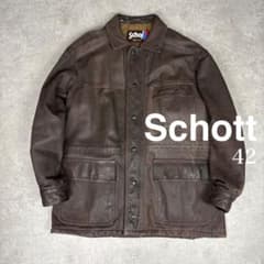 80s schott 茶タグ スエードジャケット レザー 42 アメ製 80s schott 茶タグ スエードジャケット レザー 42 アメ製 - メルカリ