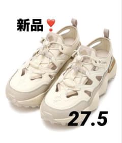 新品 Columbiaスライブ リバイブ シャンダル サンダル 27.5㎝ 白