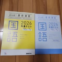 ★新品未使用★2026 共通テスト 国語 直前演習　実力完成　ベネッセのサムネイル