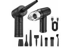 電動エアダスター 連続使用可能 3種類交換 Type-C充電