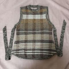 マメクロゴウチBasket Motif KnittedTopのサムネイル