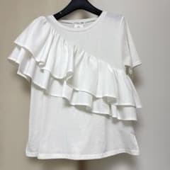 CIAOPANIC TYPY 프릴 T셔츠 화이트