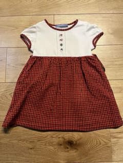 m*a様 極美品⭐︎familiar 半袖ワンピース 90cmのサムネイル