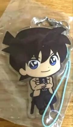 名探偵コナン工藤新一アクリルストラップ 缶バッジ - メルカリ