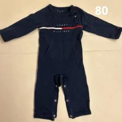 TOMMY HILFIGER ネイビーロンパース　80/9-12mのサムネイル