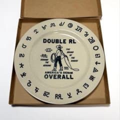 ダブルアールエルDOUBLE RL アメリカのデニムオーバーオール皿 RRL