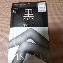 ATSUGIブラックタイツ４０デニールM−Lのサムネイル