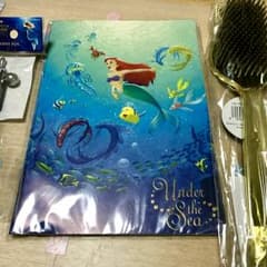 【新品】リトルマーメイド ボールペン ノート ヘアブラシ セットのサムネイル