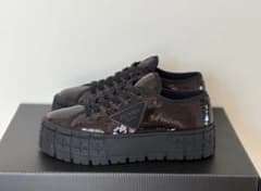 期間限定セール PRADA スパンコール厚底スニーカー - メルカリ