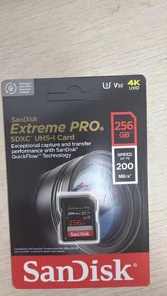 未開封 SanDisk Extreme PRO SDXC 256GBのサムネイル