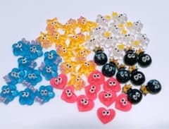 カラフルミニかわいいドーパミンデコレーションパーツ まとめ売りのサムネイル
