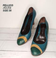 PELLICO ペリーコ カラーブロック パンプス 38のサムネイル
