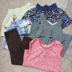 子供服 キッズ 女の子 UNIQLO＆西松屋６点セット まとめ売り１２０cmのサムネイル