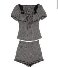 andmary Dorothy gingham check set upのサムネイル