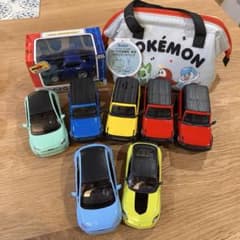 ミニカー まとめ売り　ポケモン　キンスマートのサムネイル