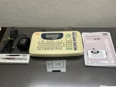 出品No.172 マックス　ワードライタ　BL120 中古　安心動作品　付属品有 出品No.172 マックス ワードライタ BL120 中古 安心動作品 付属品有