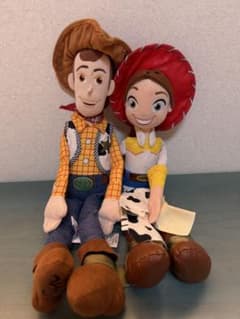 ハワイアウラニディズニー ウッディとジェシー ぬいぐるみセット 約45