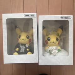 Pokemon Garden Wedding ぬいぐるみピカチュウ洋婚2体セット - メルカリ