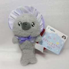 TAITO限定 あざらしのあかちゃん マスコット ぬいぐるみ グレー プライズ品