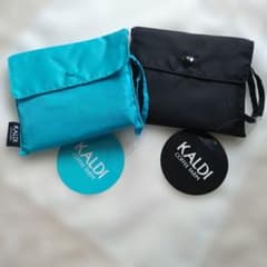 KALDI エコバッグ 2色セット 折りたたみのサムネイル