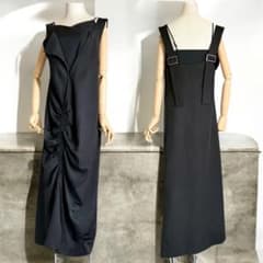 美品✨アンスリード　2WAYターンオーバーワンピース　2024　黒　春夏秋冬 m75816214500_1.jpg?1748400669