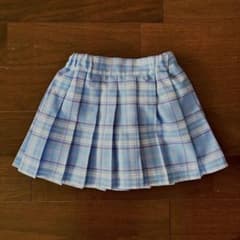 チェック柄　プリーツスカートのサムネイル