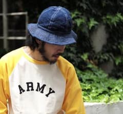 분위기 발군 리얼 맥코이즈 데님 아미 모자