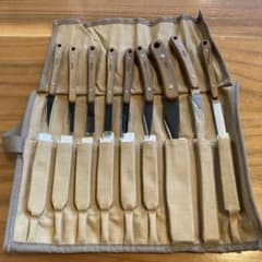 HIRO KNIVES(ヒロナイフ）ウッドカービングナイフ 9本セット - メルカリ