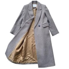 アンタイトル 【美品】マリオ・ベルッチ ウール チェスターコート ロング M アンタイトル 【美品】マリオ・ベルッチ ウール チェスターコート