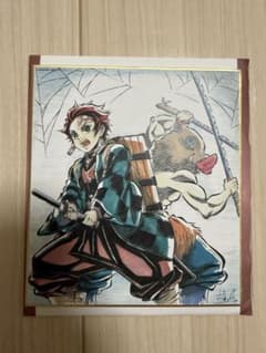 Demon Slayer: Kimetsu no Yaiba - The Bond Between Siblings, Natagumo Mountain Arc - Randomly Replica Mini Shikishi