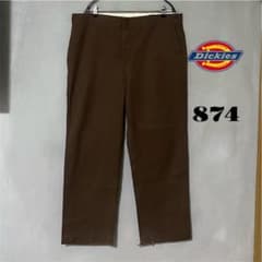90s 00s ディッキーズ 874 ブラウン ワークパンツ ヴィンテージ - メルカリ