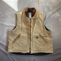 90s カーハート ダックベスト ブラウン XL USA製 V02 BRN - メルカリ