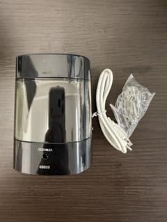 電動鉛筆削り 電動シャープナー 人気鉛筆削り 乾電池/USB デッサン鉛筆　黒のサムネイル