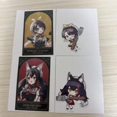 ホロライブ MOS×IKINARI コラボカード ステッカーセット 2セットのサムネイル