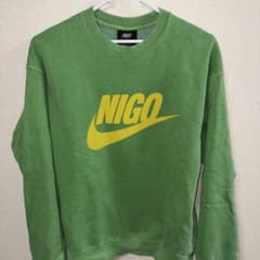 NIKE NIGO クルーネックスウェット グリーンのサムネイル